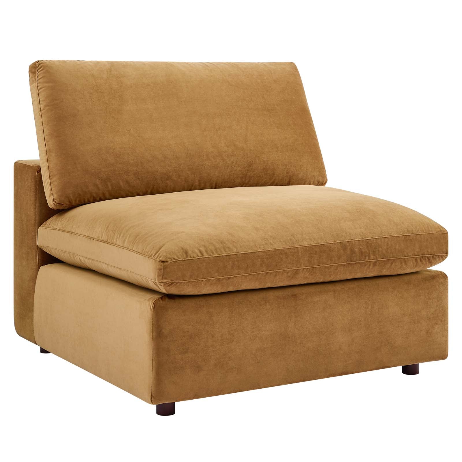 Commix Down Filled Overstuffed Performance Velvet 4-Seater Sofa by Modway