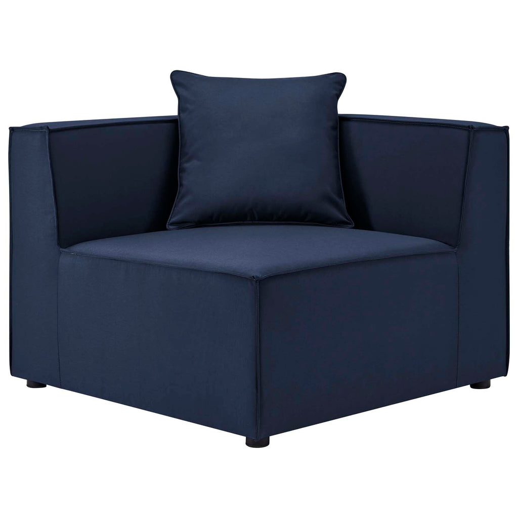 Saybrook Outdoor Patio Upholstered Loveseat and Ottoman Set by Modway