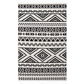 Haku Geometric Moroccan Tribal 5x8 Area Rug by Modway