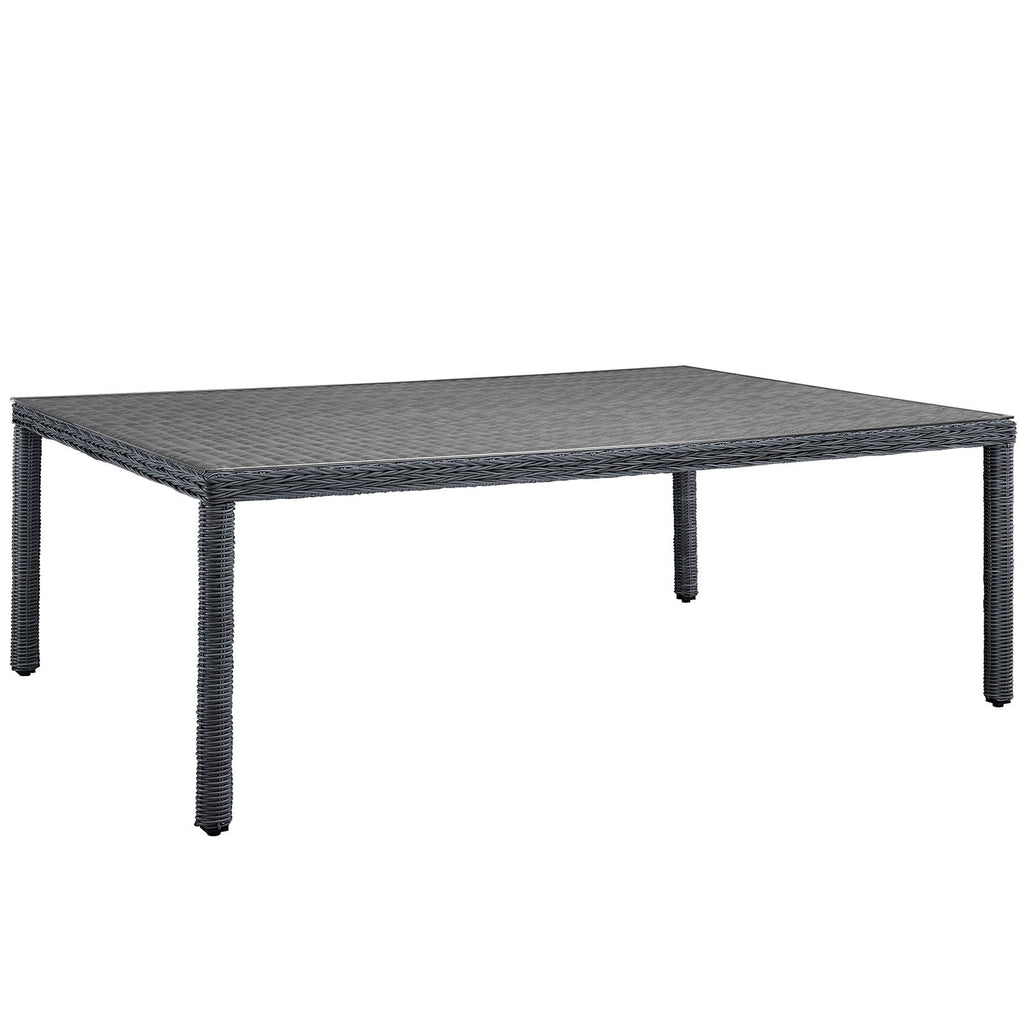 Summon 90" Outdoor Patio Dining Table by Modway