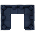 Saybrook 8-Piece Outdoor Patio Upholstered Sectional Sofa by Modway