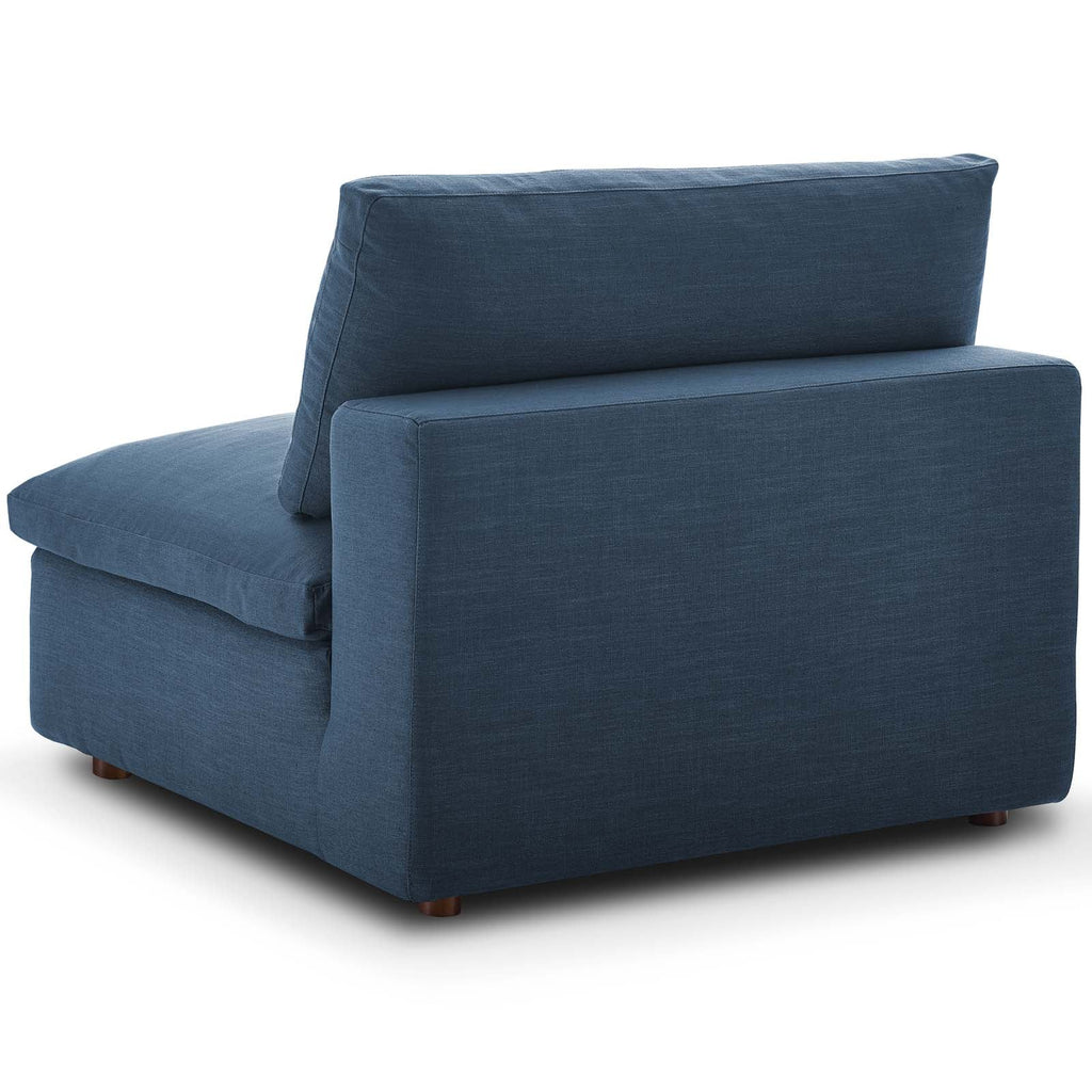 Commix 5-Piece Down Filled Overstuffed Armless Sectional Sofa by Modway