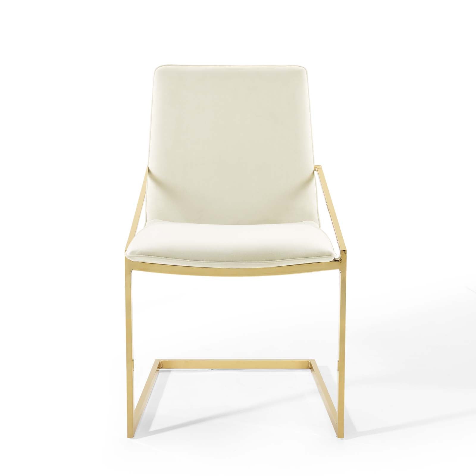 Pitch Performance Velvet Dining Armchair by Modway