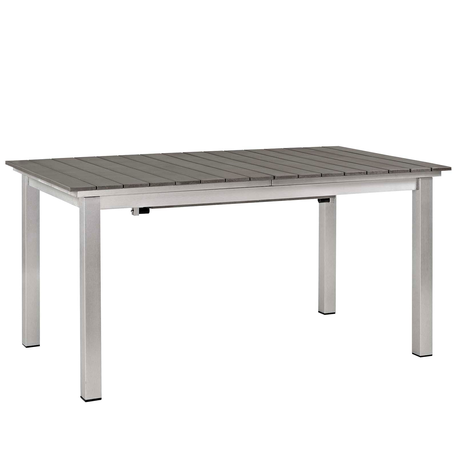 Shore 5 Piece Outdoor Patio Aluminum Dining Set by Modway