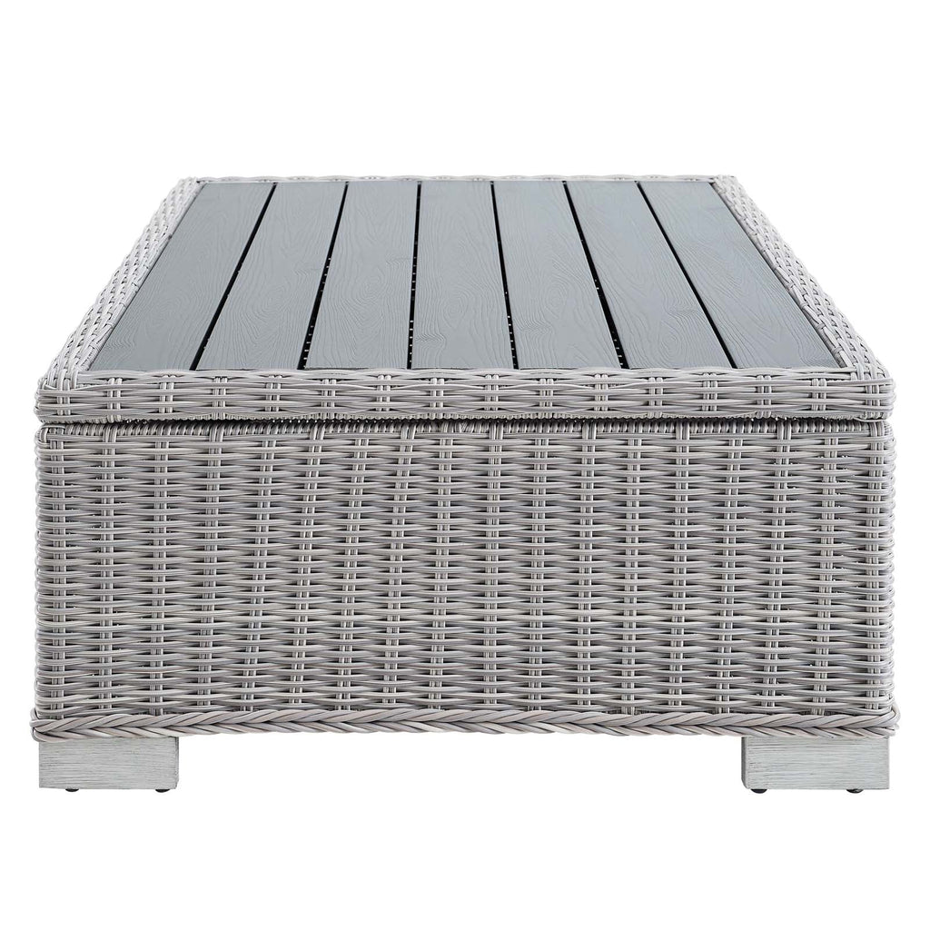 Conway 4-Piece Sunbrella¨ Outdoor Patio Wicker Rattan Furniture Set by Modway
