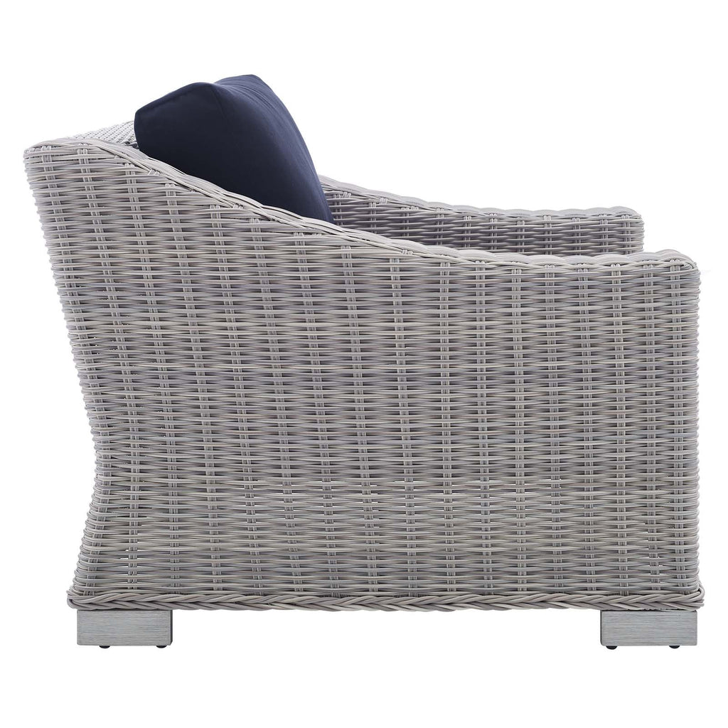 Conway Sunbrella¨ Outdoor Patio Wicker Rattan Armchair by Modway