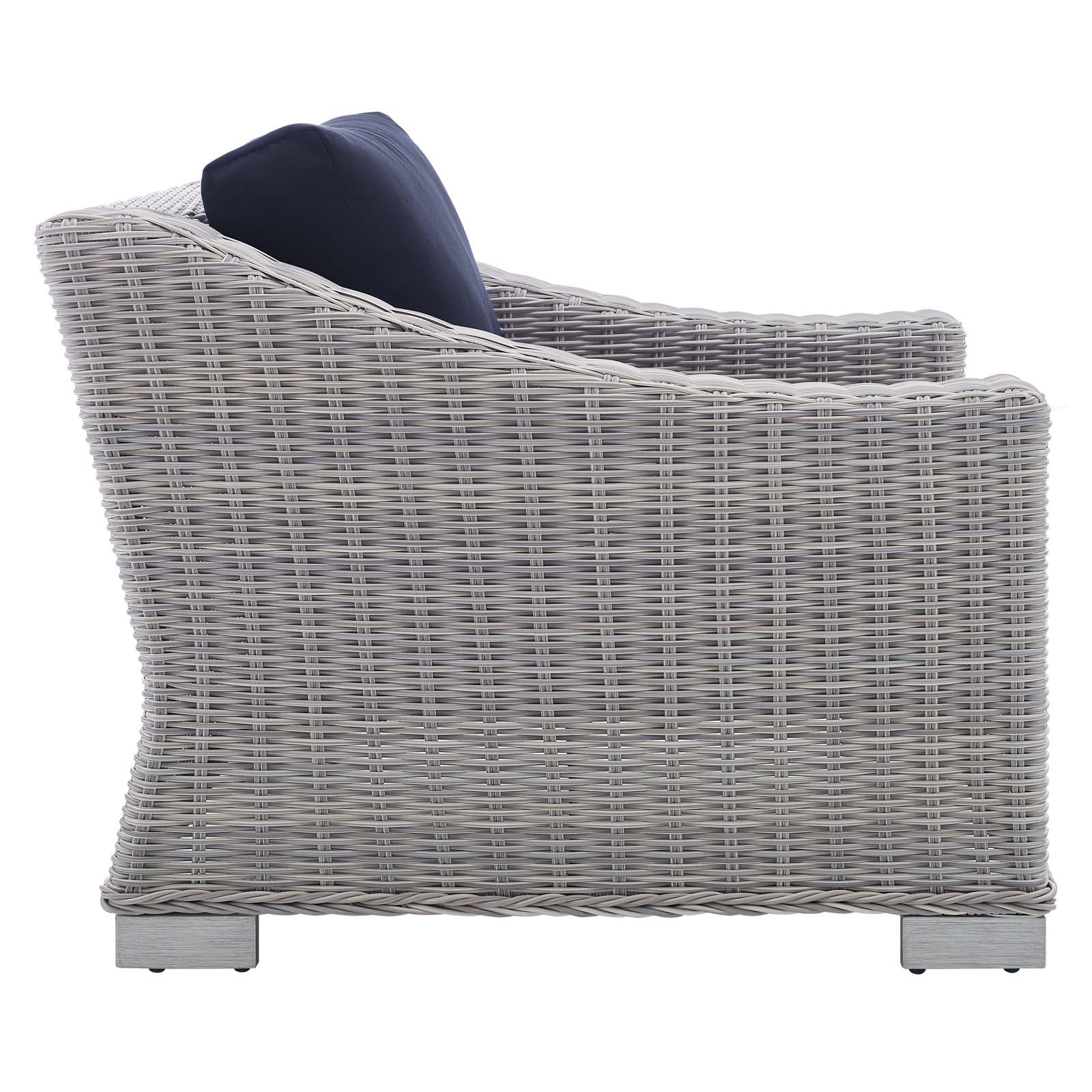 Conway Sunbrella¨ Outdoor Patio Wicker Rattan Armchair by Modway