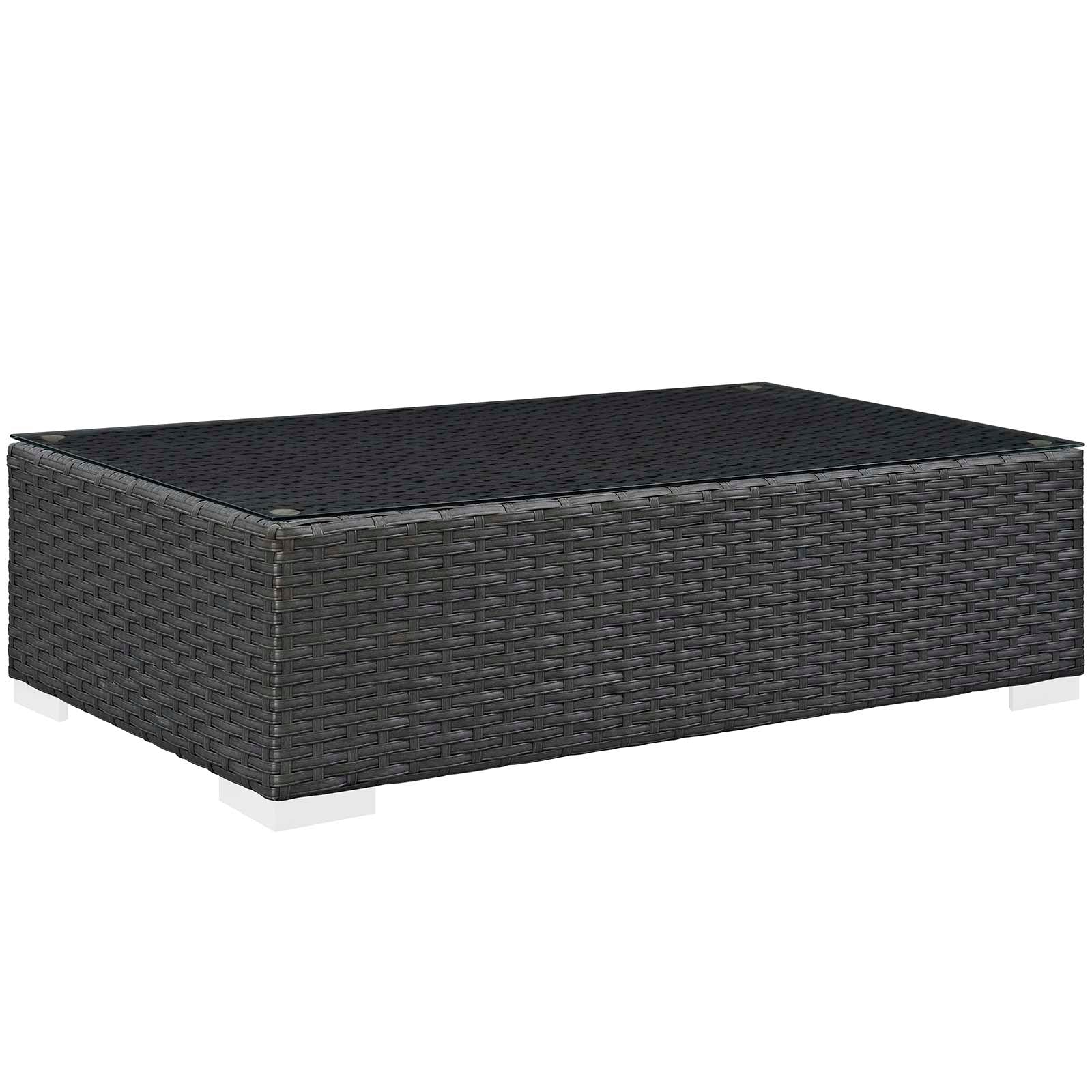 Sojourn 7 Piece Outdoor Patio Sunbrella¨ Sectional Set by Modway