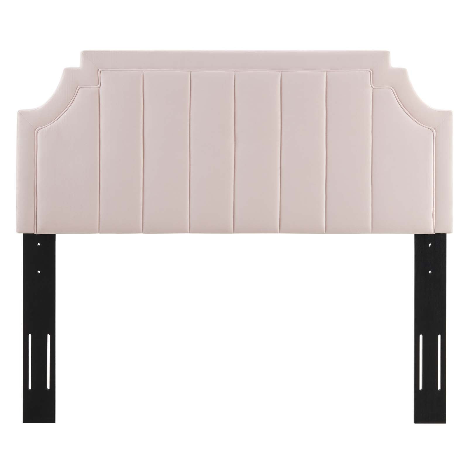 Alyona Channel Tufted Performance Velvet Full/Queen Headboard by Modway