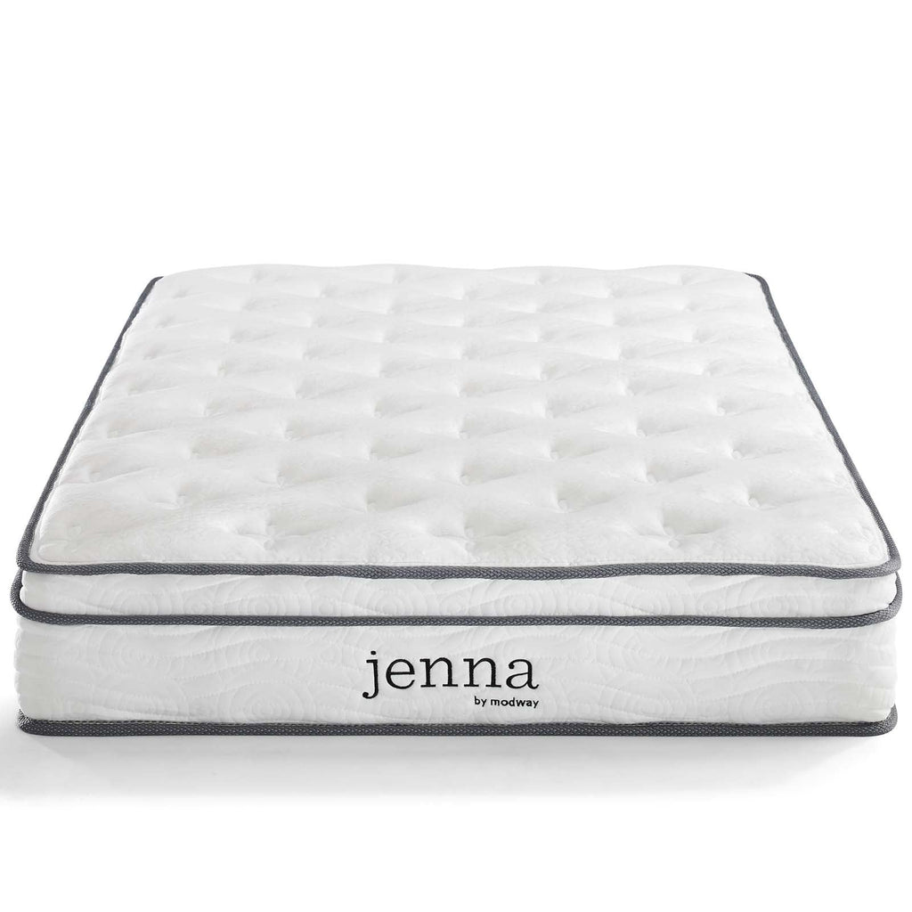Jenna 8" Innerspring and Foam Queen Mattress by Modway