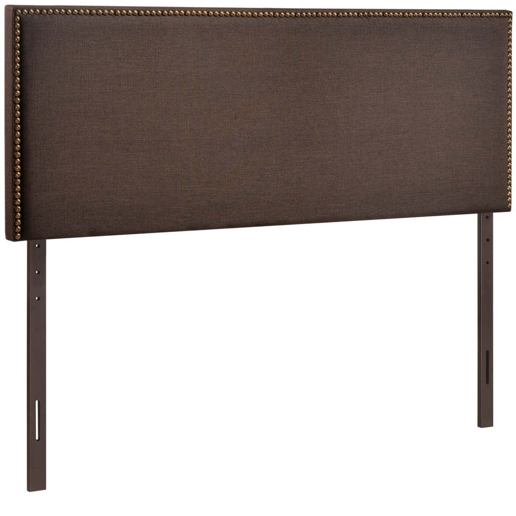 Region Nailhead Upholstered Queen Headboard by Modway