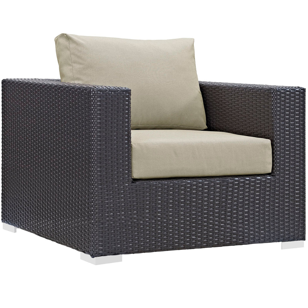 Convene 6 Piece Outdoor Patio Sectional Set by Modway