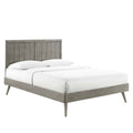 Alana Wood Queen Platform Bed With Splayed Legs by Modway