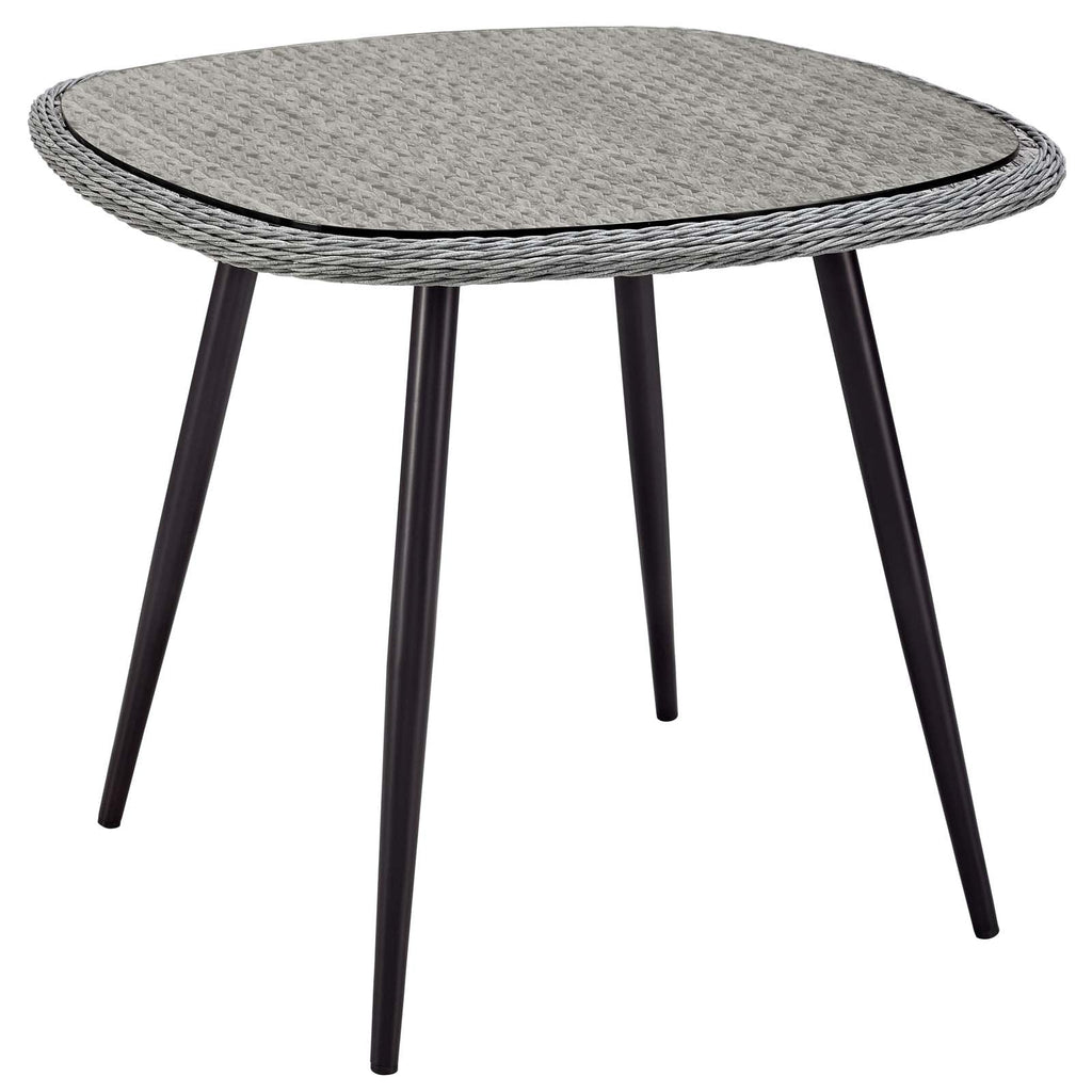 Endeavor 5 Piece Outdoor Patio Wicker Rattan Dining Set by Modway