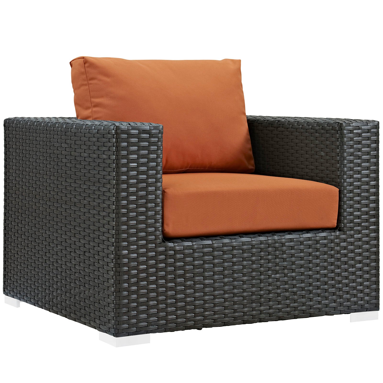 Sojourn 8 Piece Outdoor Patio Sunbrella¨ Sectional Set by Modway