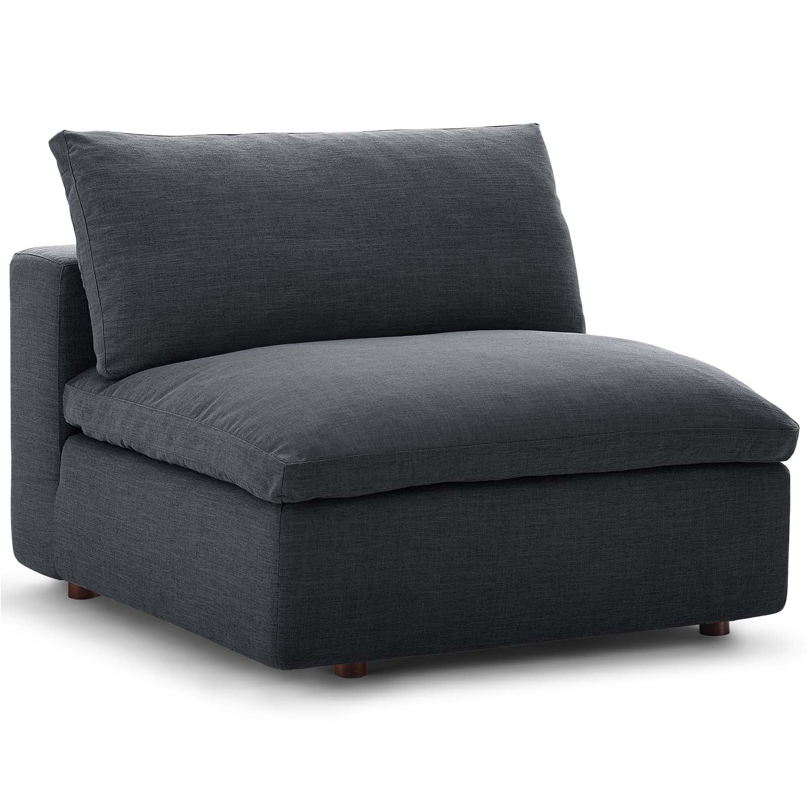 Commix 6-Piece Down Filled Overstuffed Sectional Sofa by Modway