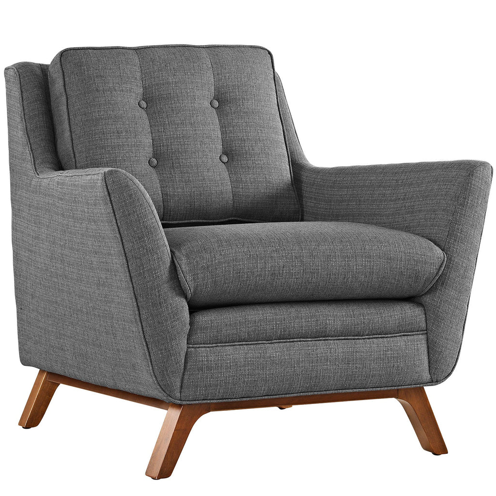 Beguile 2 Piece Upholstered Fabric Living Room Set by Modway