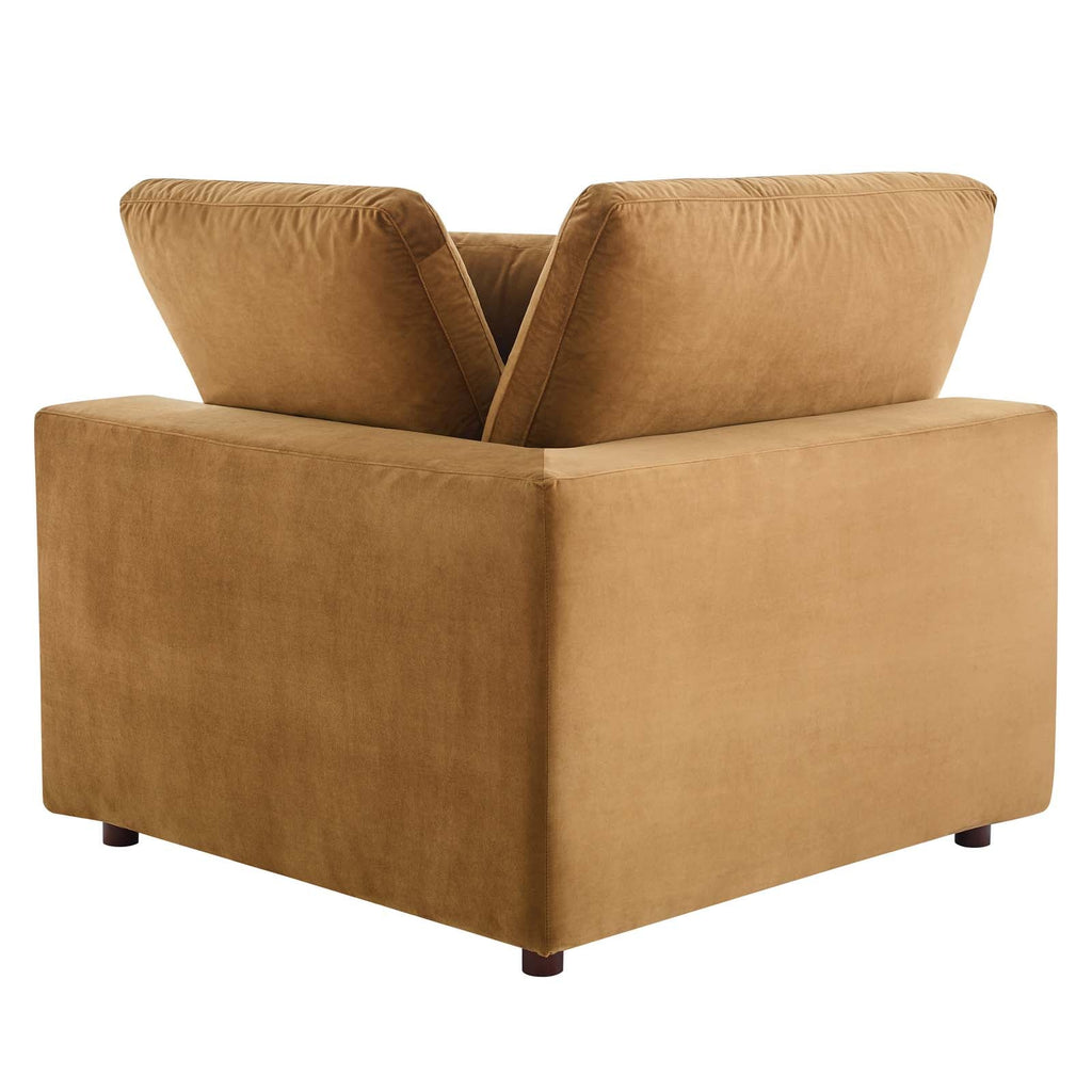 Commix 8-Piece Down Filled Overstuffed Performance Velvet Sectional Sofa by Modway