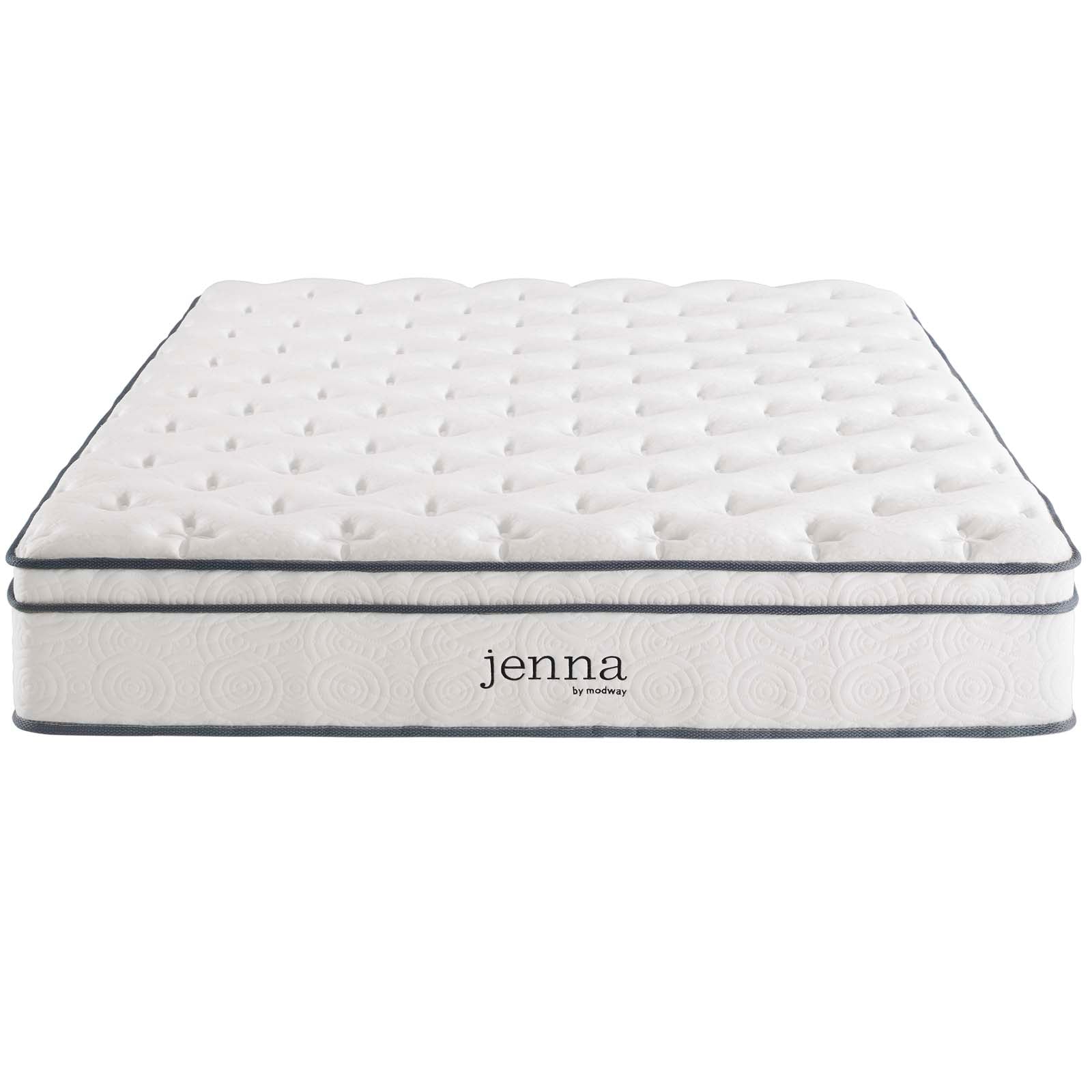 Jenna 10" Innerspring and Foam Queen Mattress by Modway