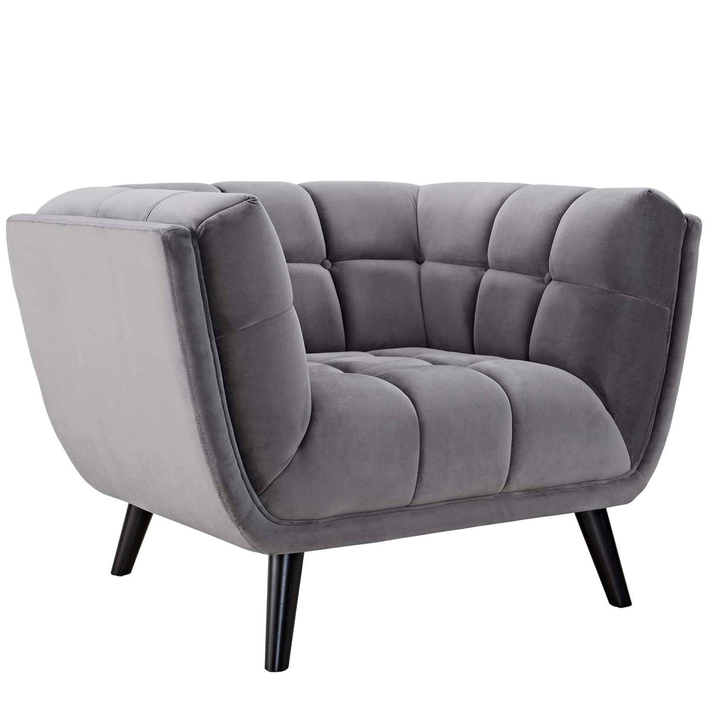 Bestow Performance Velvet Armchair by Modway