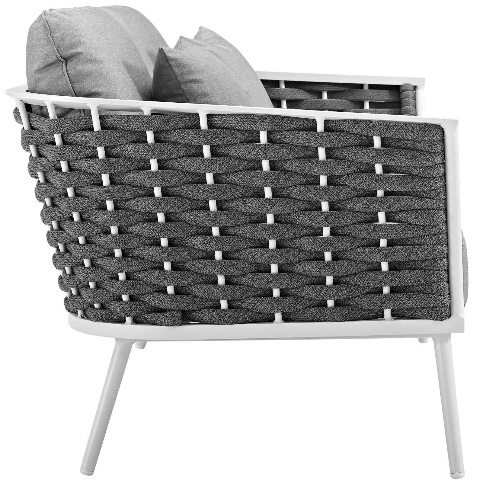 Stance Outdoor Patio Aluminum Loveseat by Modway