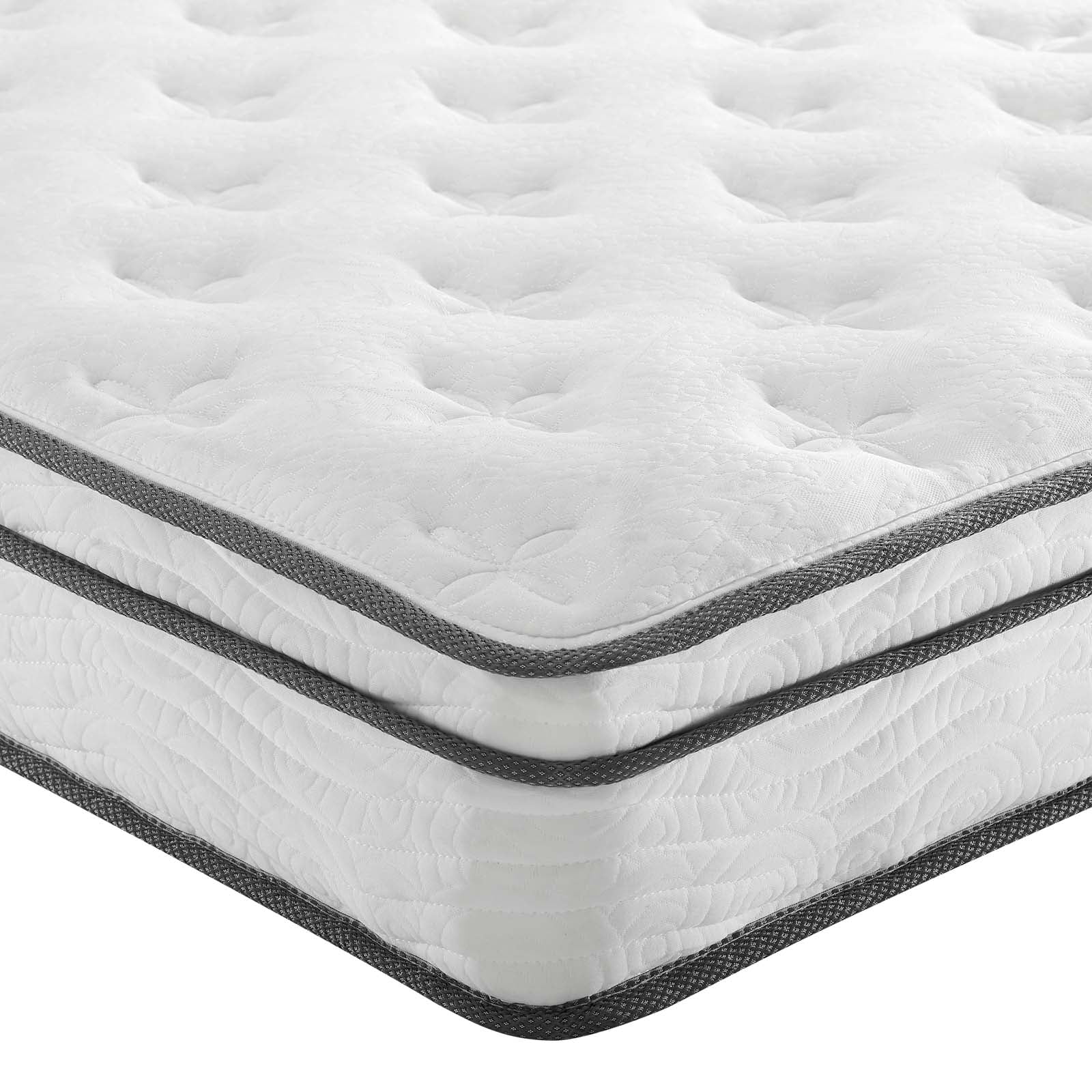 Jenna 8" Innerspring and Foam Queen Mattress by Modway