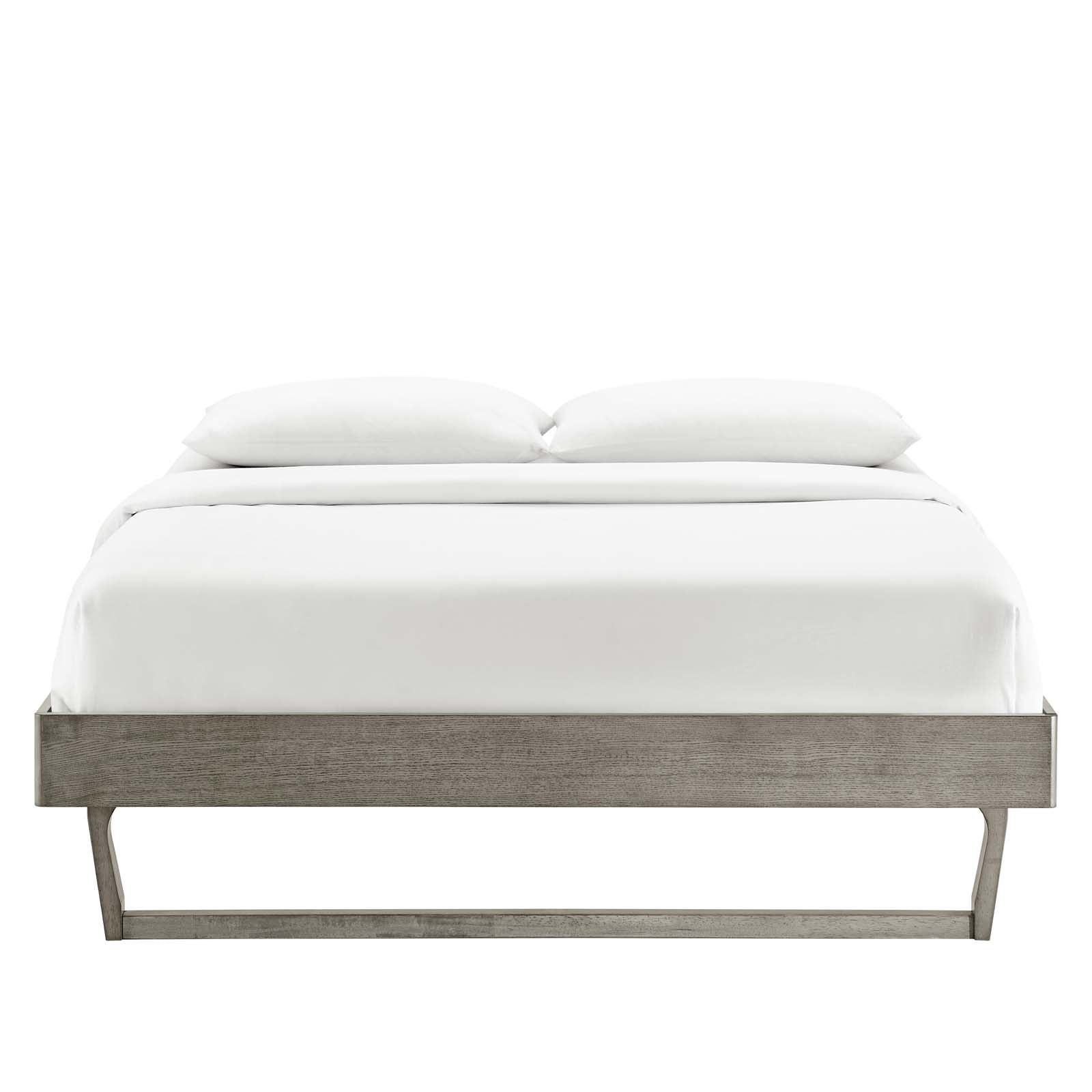 Billie Wood Full Platform Bed Frame by Modway