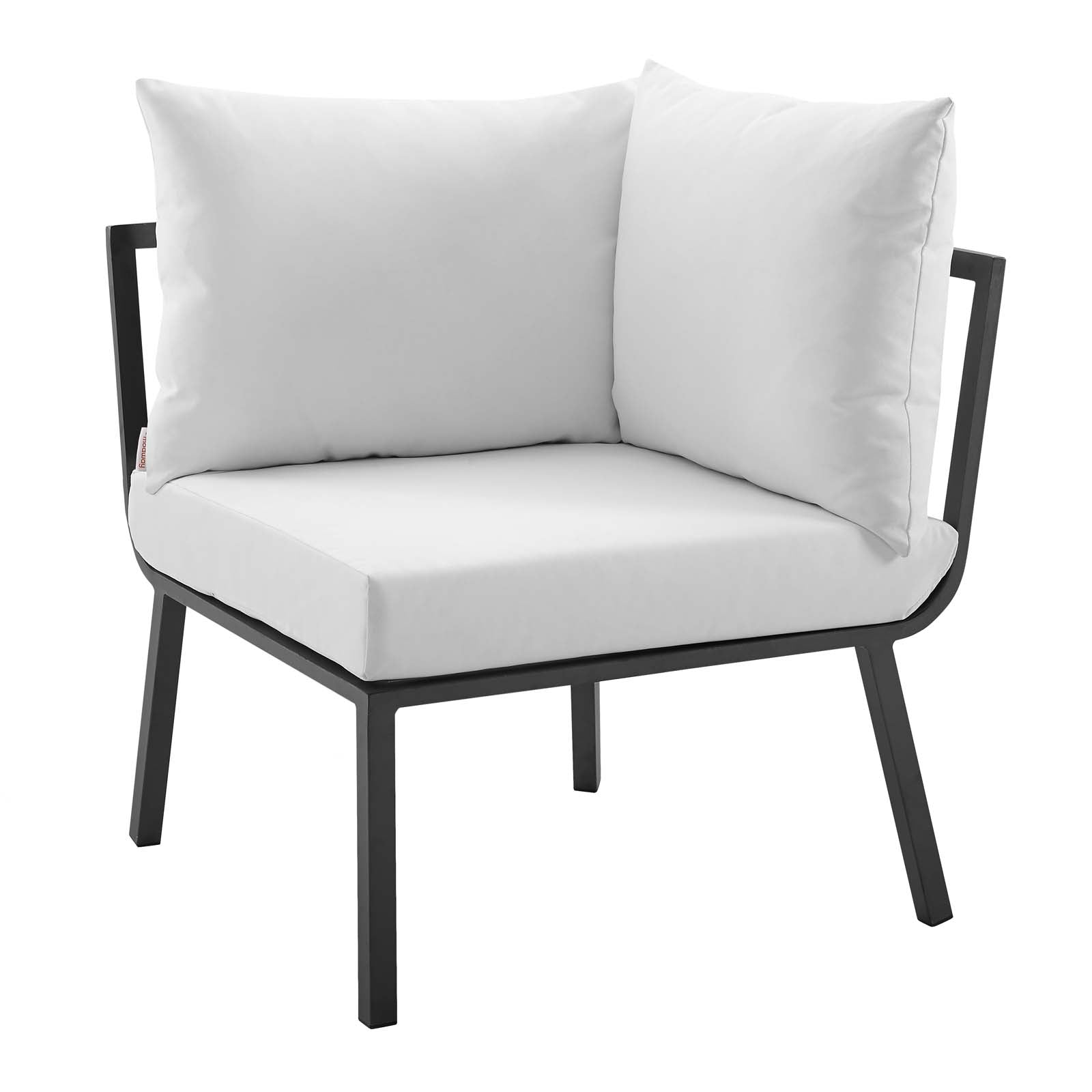 Riverside 5 Piece Outdoor Patio Aluminum Sectional by Modway