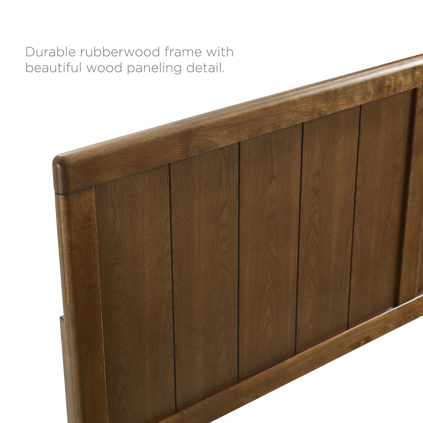 Alana Wood Queen Platform Bed With Splayed Legs by Modway