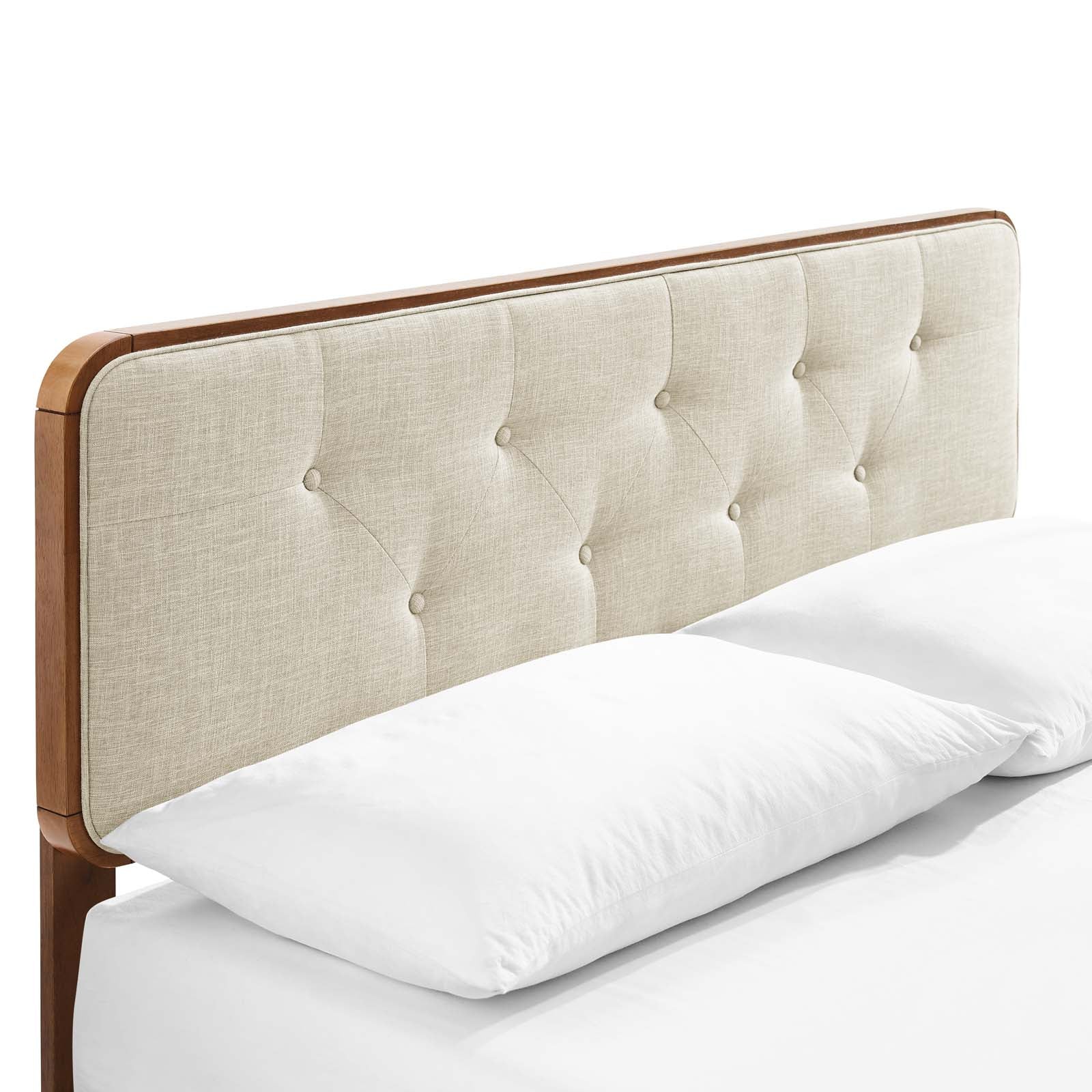 Bridgette Wood Twin Platform Bed With Splayed Legs by Modway