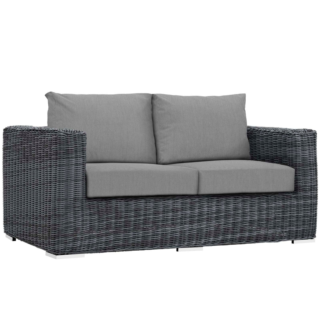 Summon Outdoor Patio Sunbrella¨ Loveseat by Modway