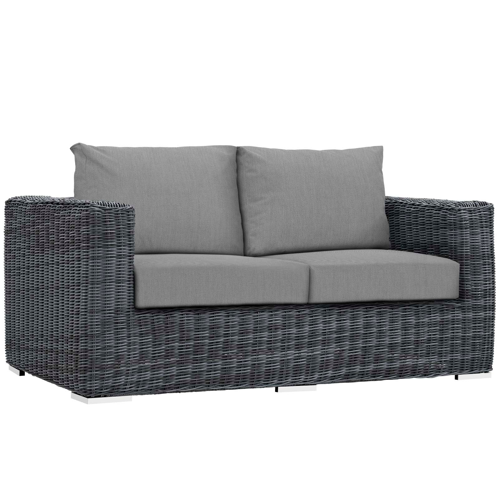 Summon Outdoor Patio Sunbrella¨ Loveseat by Modway