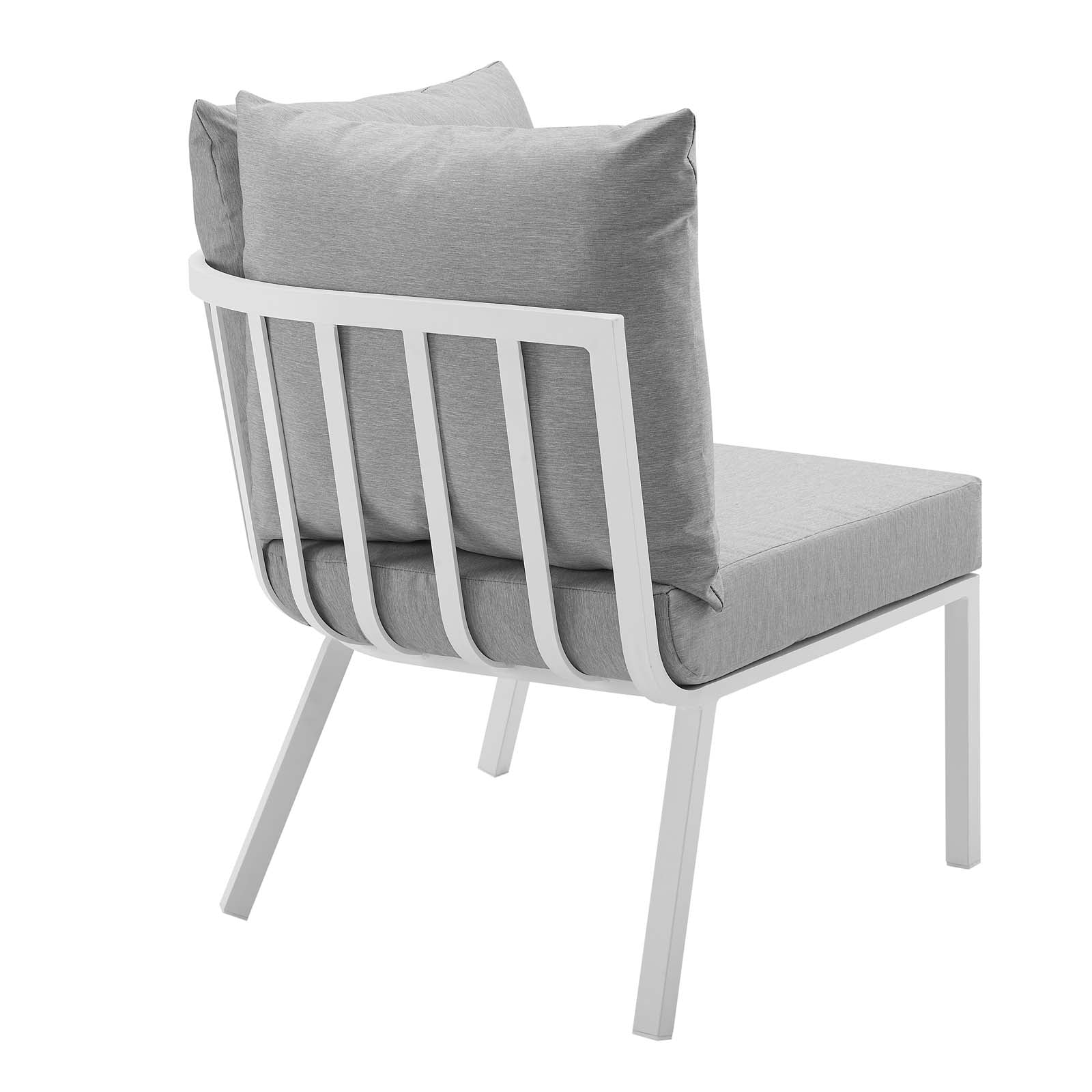 Riverside 7 Piece Outdoor Patio Aluminum Set by Modway
