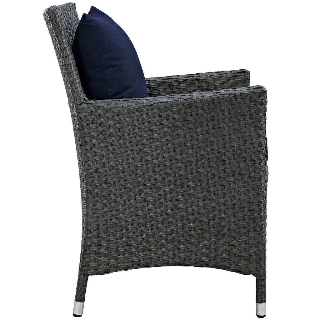 Sojourn 11 Piece Outdoor Patio Sunbrella¨ Dining Set by Modway