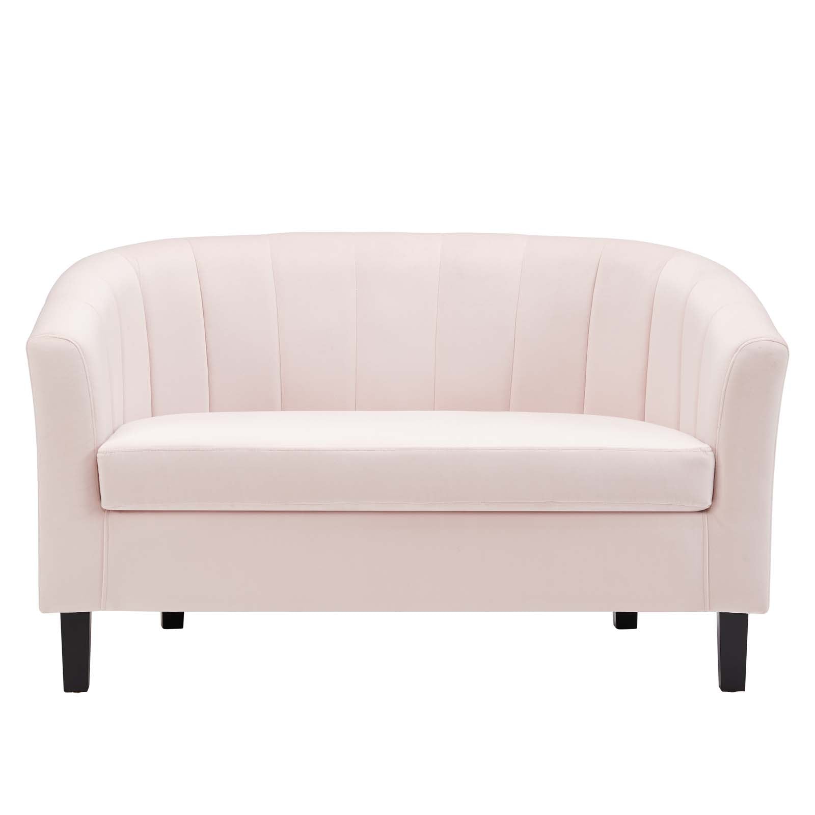 Prospect Channel Tufted Performance Velvet Loveseat by Modway