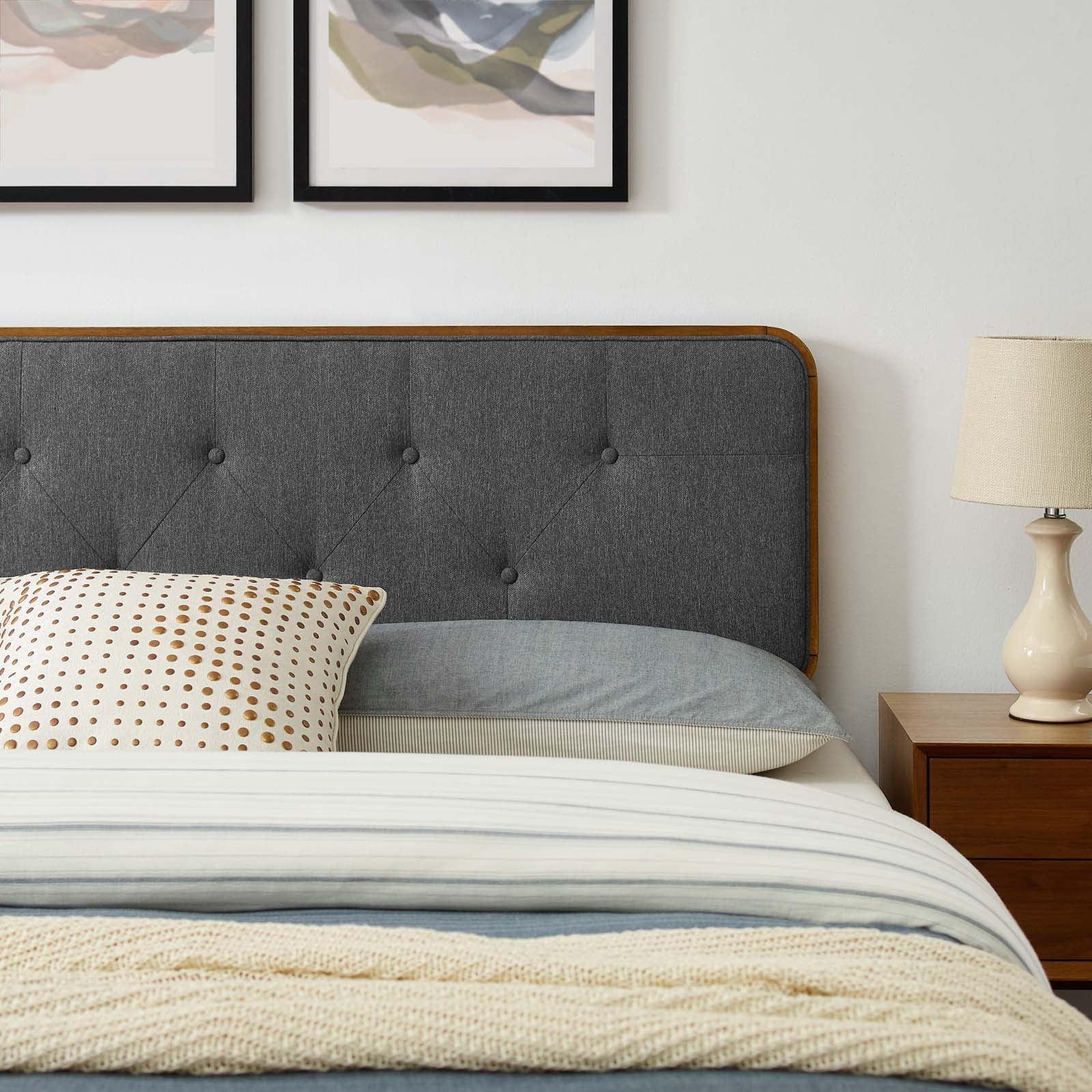 Bridgette Wood Twin Platform Bed With Splayed Legs by Modway