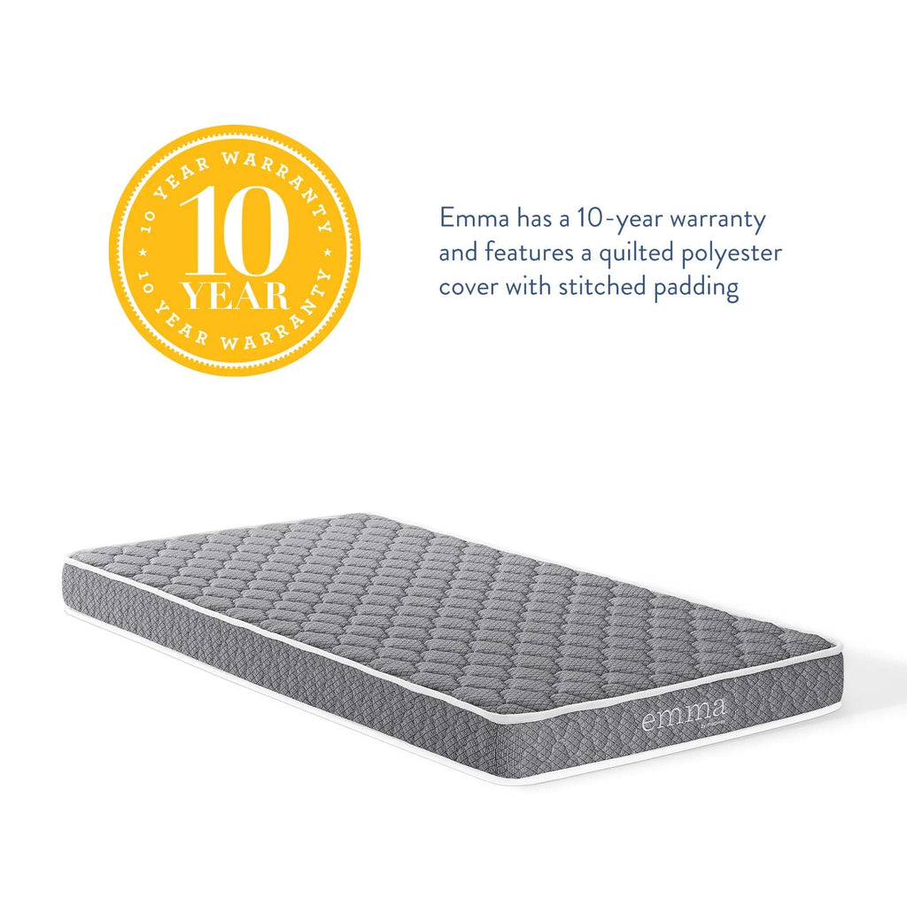 Mila 6" Narrow Twin Mattress by Modway