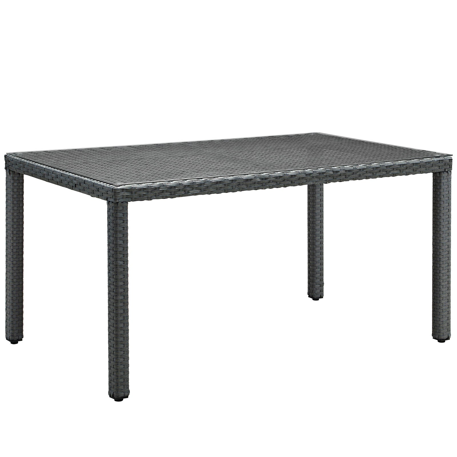 Sojourn 59" Outdoor Patio Dining Table by Modway
