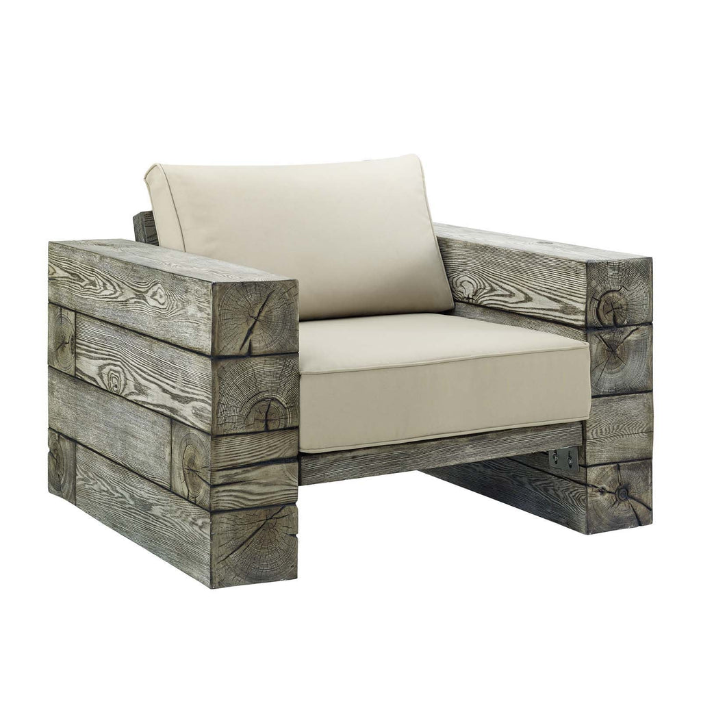 Manteo Rustic Coastal Outdoor Patio Sunbrella¨ 3 P