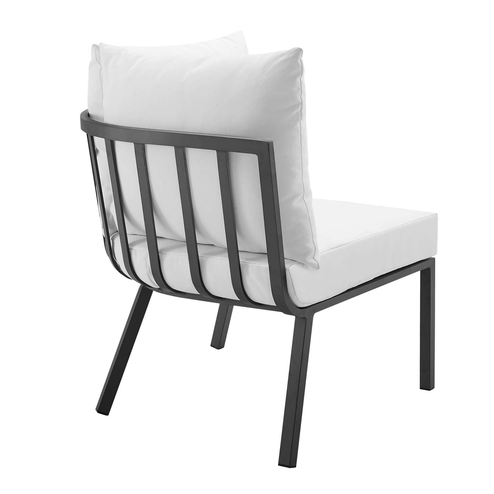 Riverside 5 Piece Outdoor Patio Aluminum Sectional by Modway