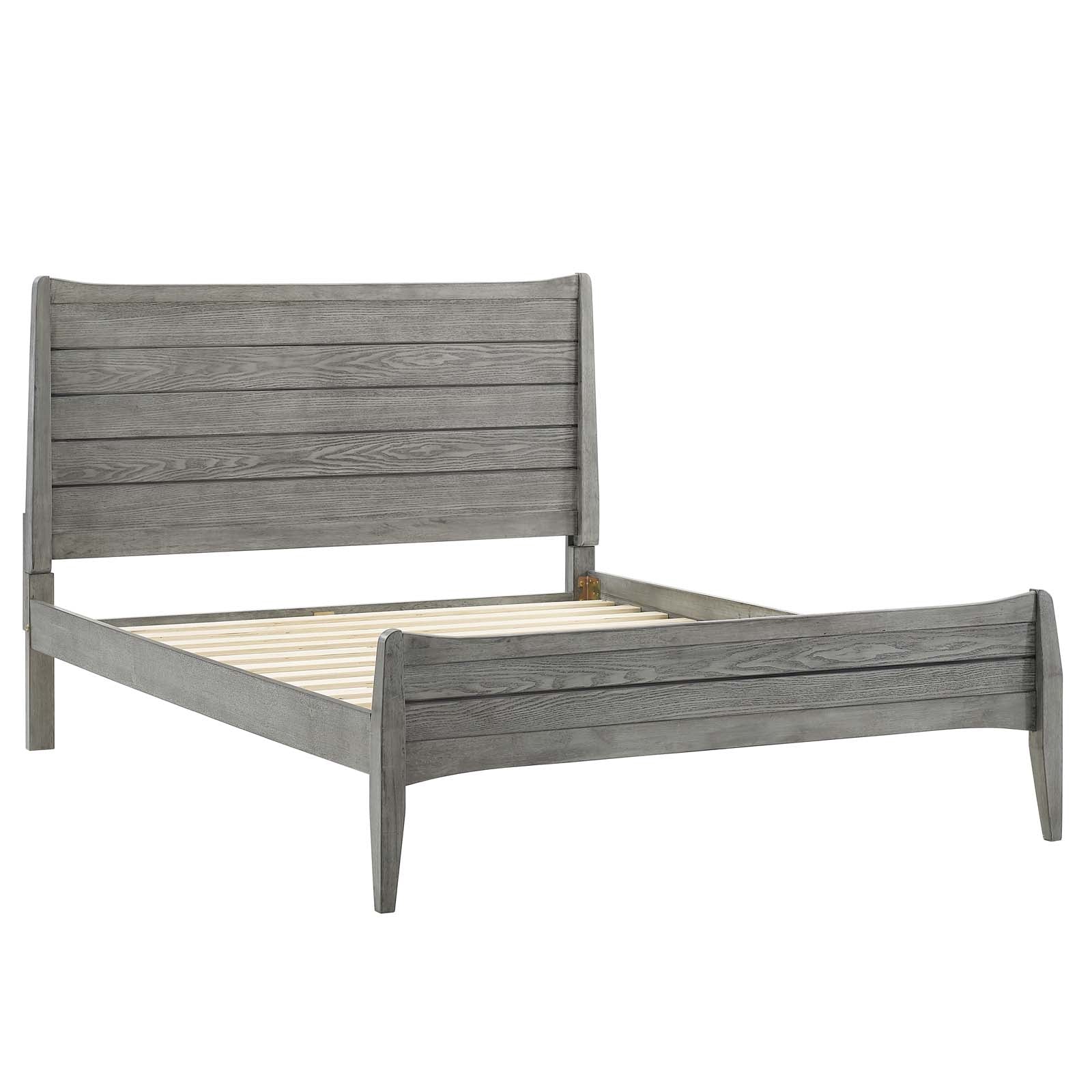 Georgia Wood King Platform Bed by Modway