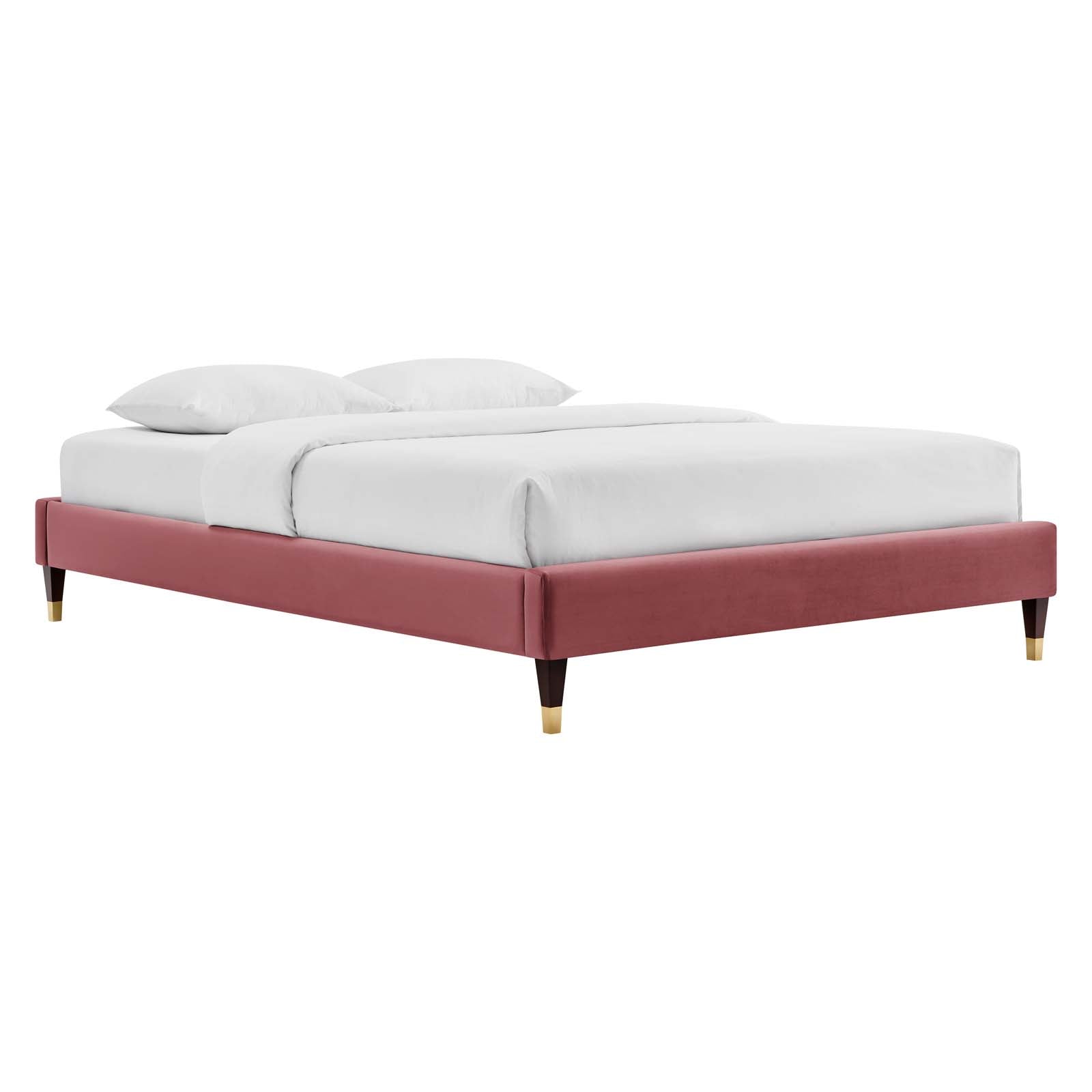 Elise Performance Velvet Twin Platform Bed by Modway