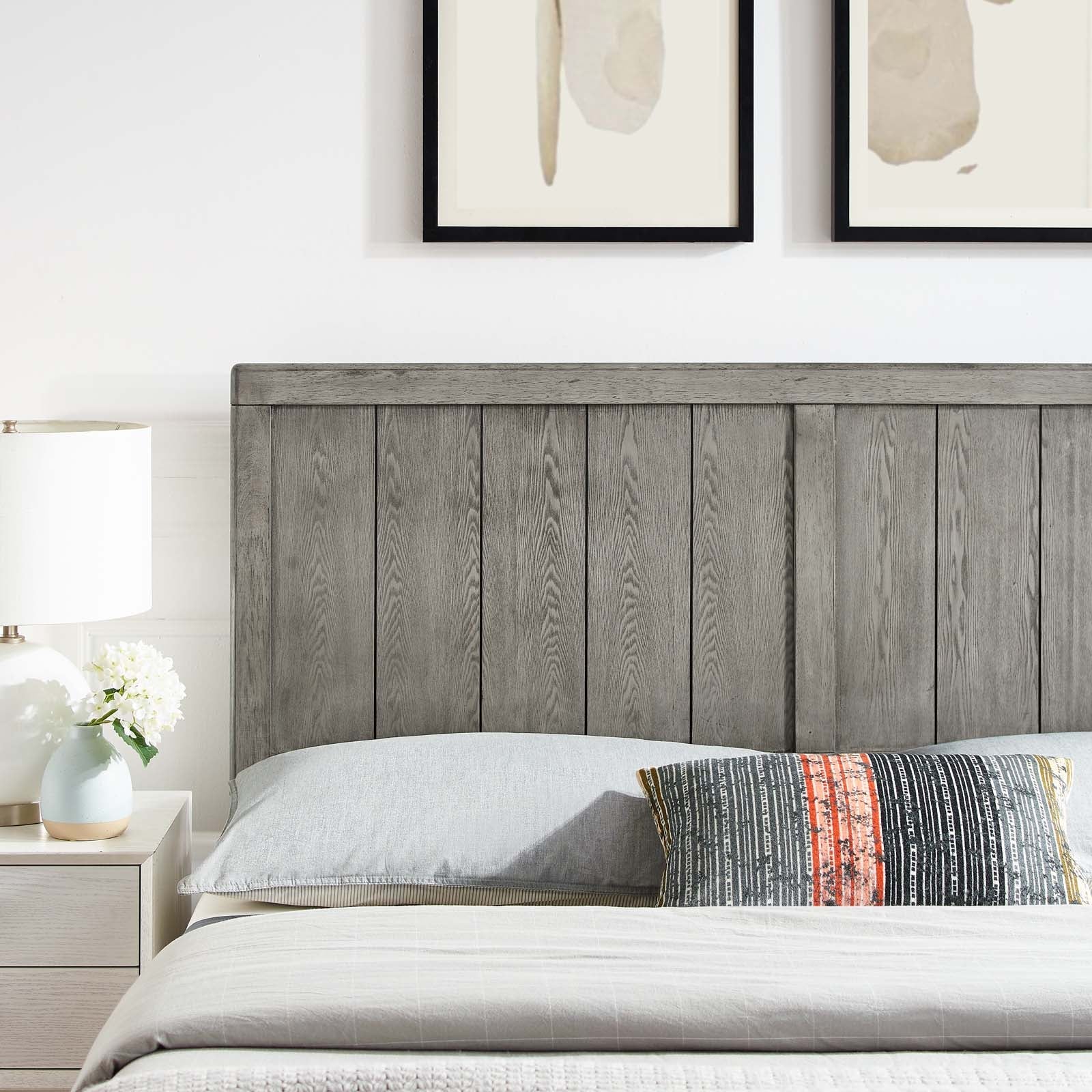 Robbie Wood King Headboard by Modway