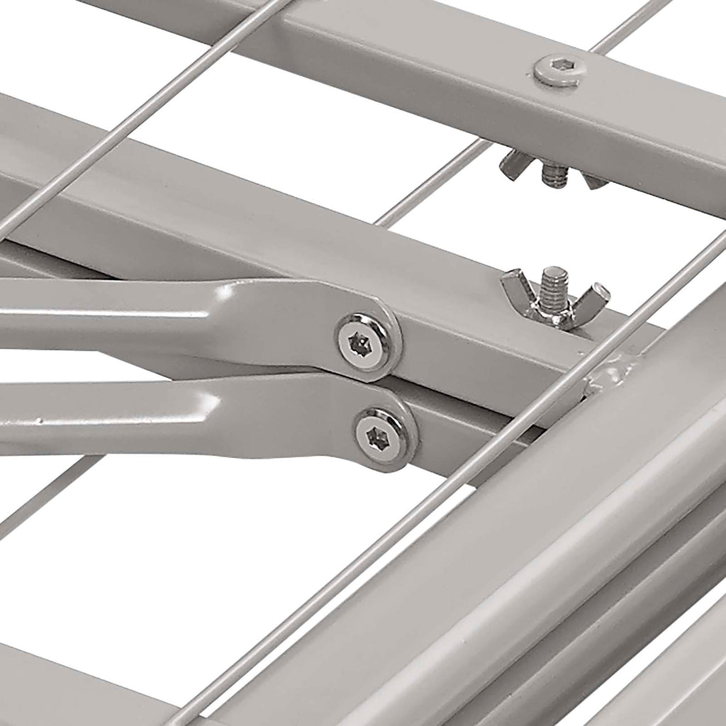 Horizon Stainless Steel Twin Bed Frame by Modway
