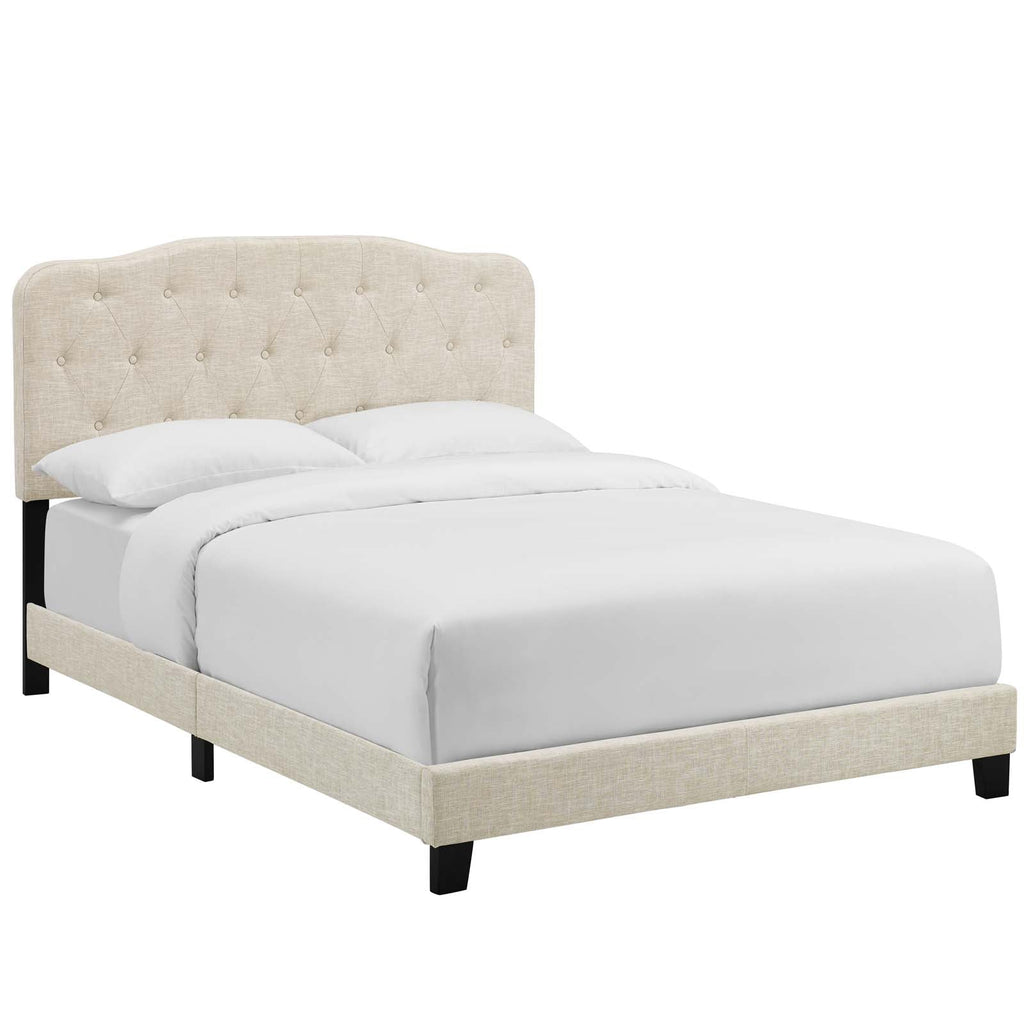 Amelia Upholstered Fabric Queen Bed by Modway