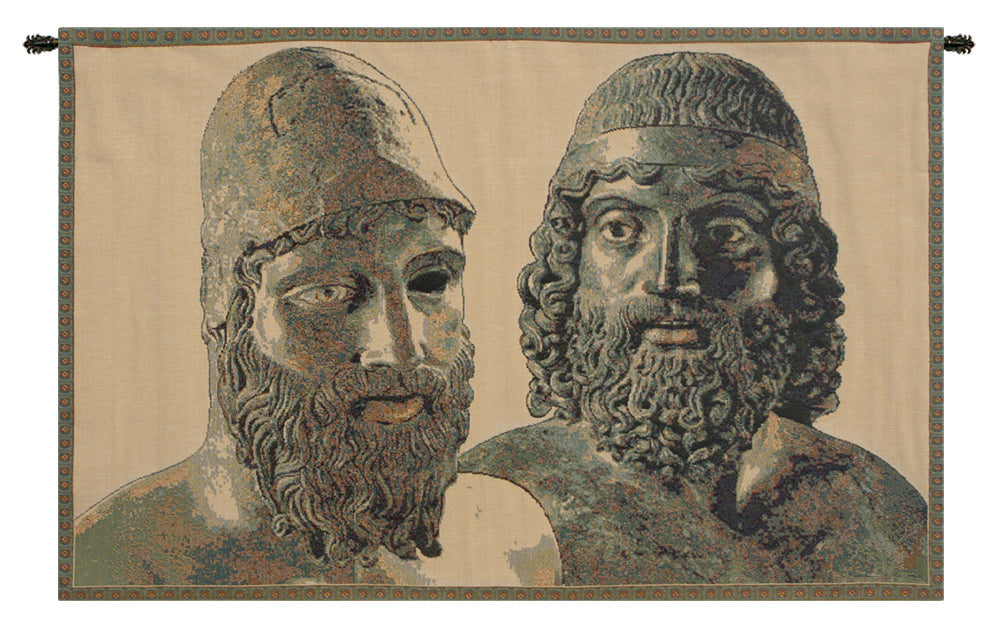 Bronzi di Riace Italian Tapestry