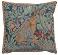 Rabbit As William Morris Right Small French Cushion