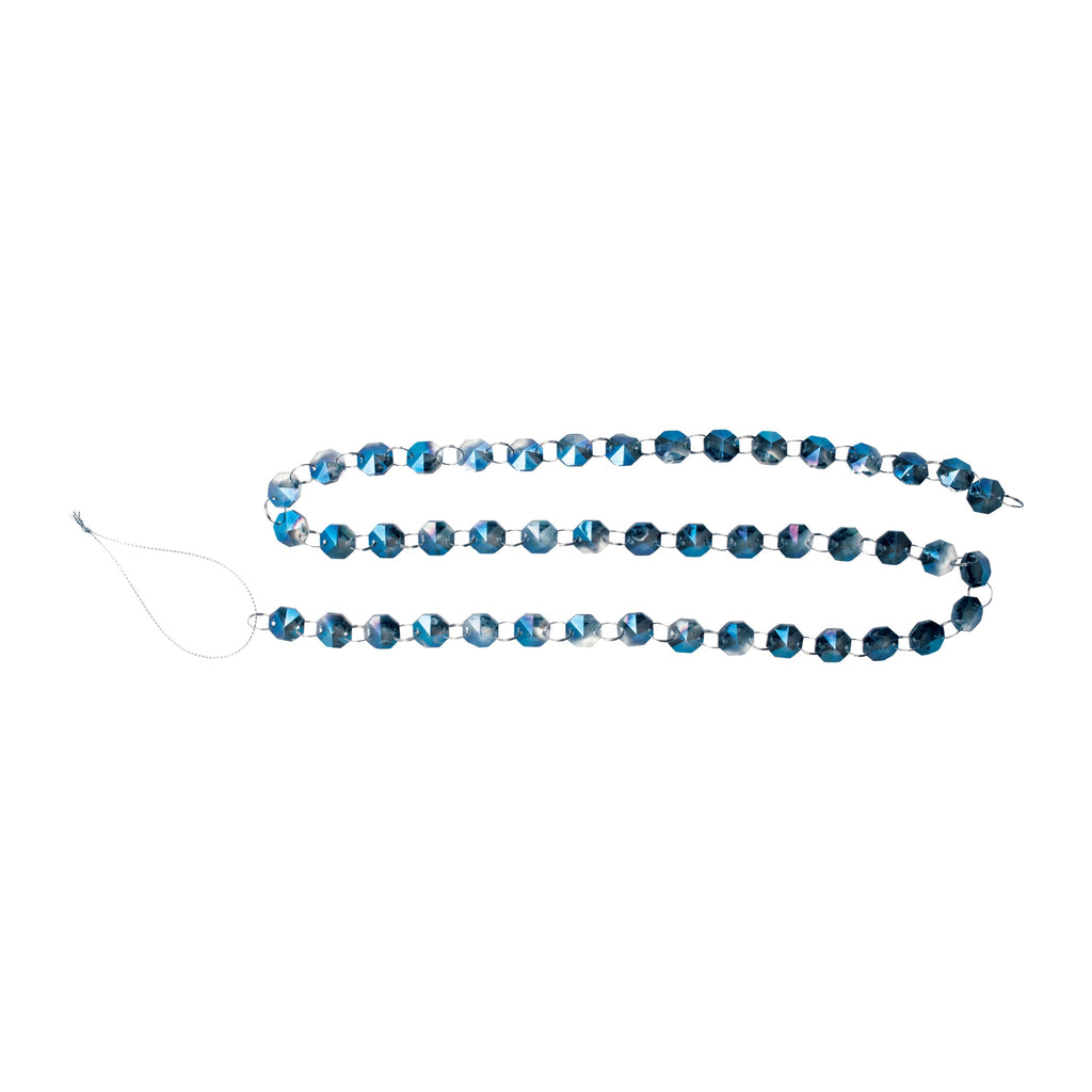 Iridescent Glass Jewel Garland (Set of 2)