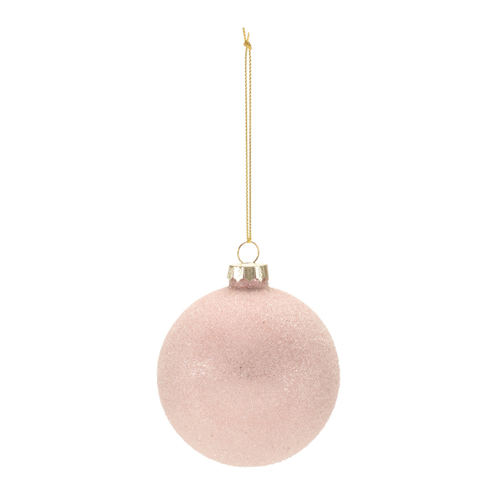 Beaded Glass Ball Ornament (Set of 12)