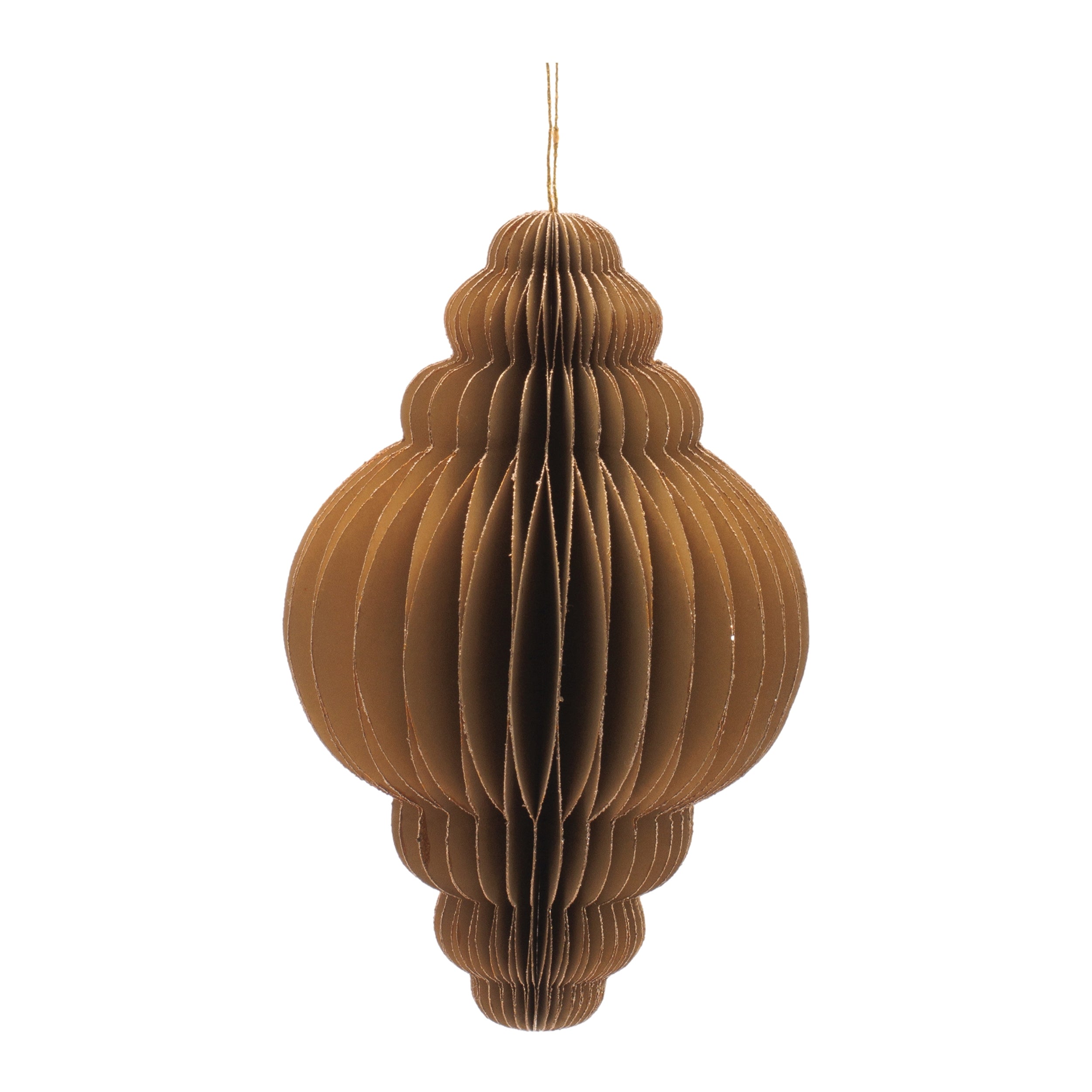 Paper Drop Ornament Set of 6